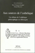 Aux sources de l'esthétique