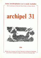 Archipel, n° 31/1986