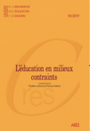 Cahiers de la recherche sur l'éducation et les savoir n°18/2019