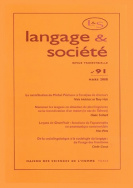 Langage et société, n° 91/mars 2000