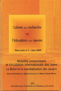 Cahiers de la recherche sur l'éducation et les savoirs, hors-série n°2/juin 2009