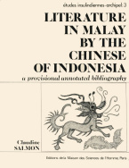 Literature in Malay by the Chinese of Indonesia