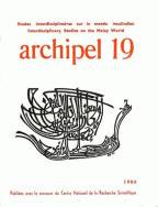 Archipel, n° 19/1980