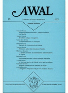 Awal, n° 25/2002