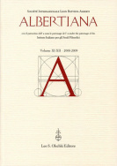 Albertiana, vol. XI-XII/2008-2009