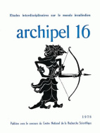 Archipel, n° 16/1978