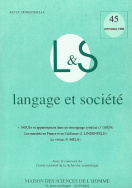 Langage et société, n° 45/sept. 1988