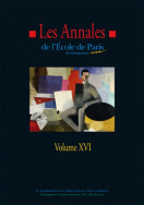 Les Annales de l'EPM - Volume XVI