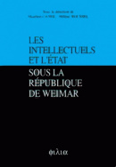 Les intellectuels et l'état sous la République de Weimar