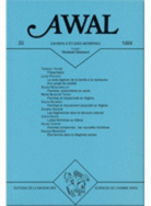 Awal, n° 20/1999