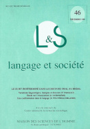 Langage et société, n° 46/déc. 1988